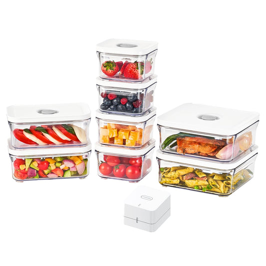 VAKUEN Airtight Food Storage Containers Mini 9-Piece Set, BPA-Free