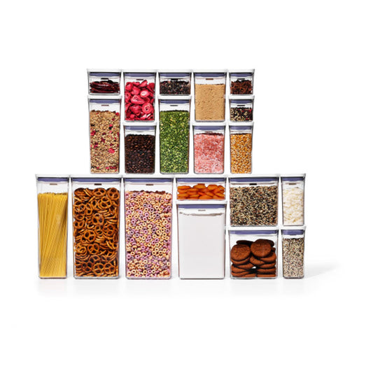 OXO Good Grips 20-Piece Airtight POP Container Set – White