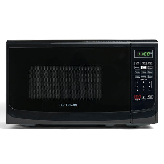 Farberware 0.7 Cu.Ft. 700W Countertop Microwave with Child Lock